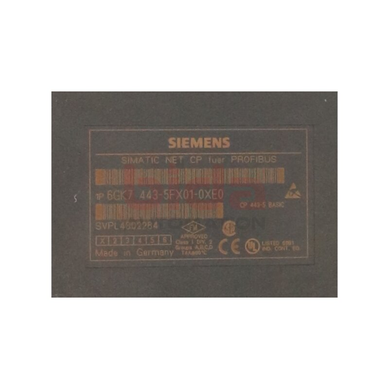 Siemens 6GK7443-5FX01-0XE0 / 6GK7 443-5FX01-0XE0 SIMATIC NET CP 443-5 Basic Kommunikationsprozessor Basic communication processor