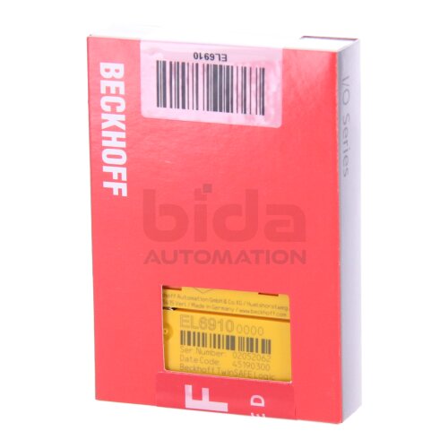 Beckhoff EL6910 EtherCAT-Klemme, Kommunikations-Interface, TwinSAFE, TwinSAFE Logic