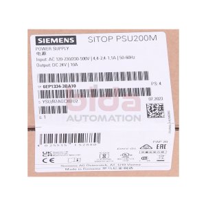 Siemens 6EP1 334-3BA10 / 6EP1334-3BA10 Stromversorgung /...