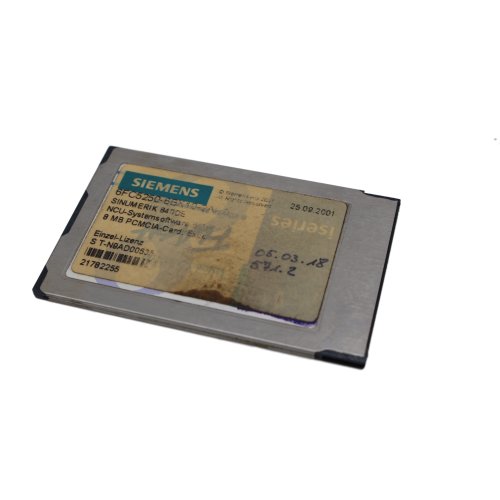 Siemens 6FC5250-6BX10-2AH0 Memory Card 8MB Speicherkarte Sinumerik 840DE