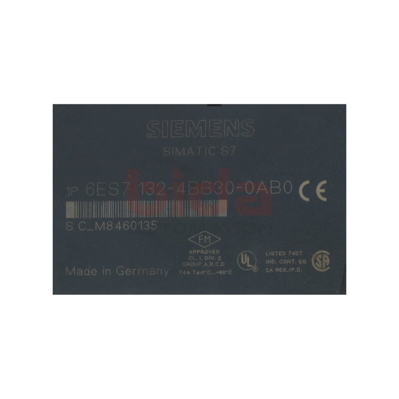 Siemens 6ES7132-4BB30-0AB0 / 6ES7 132-4BB30-0AB0 SIMATIC S7 Ausgangsmodul Output Module