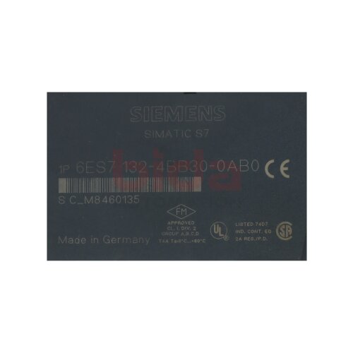 Siemens 6ES7132-4BB30-0AB0 / 6ES7 132-4BB30-0AB0 SIMATIC S7 Ausgangsmodul Output Module