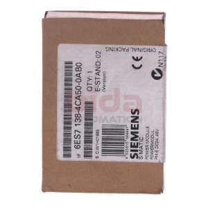 Siemens 6ES7 138-4CA50-0AB0 / 6ES7138-4CA50-0AB0...