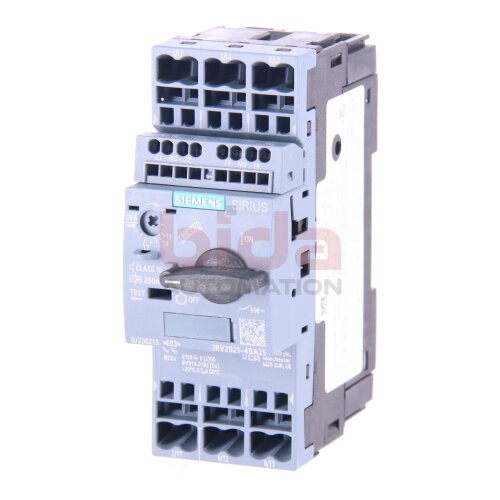 Siemens 3RV2021-4BA25 / 3RV2 021-4BA25 Leistungsschalter / Circuit Breaker 20A