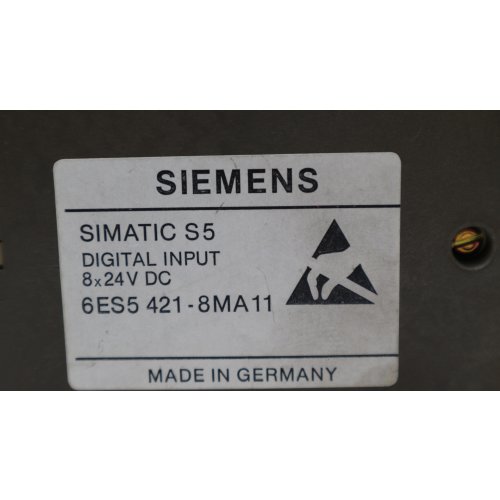 Siemens Simatic S5 6ES5 421-8MA11 Digital Input Module Digitaleingabe