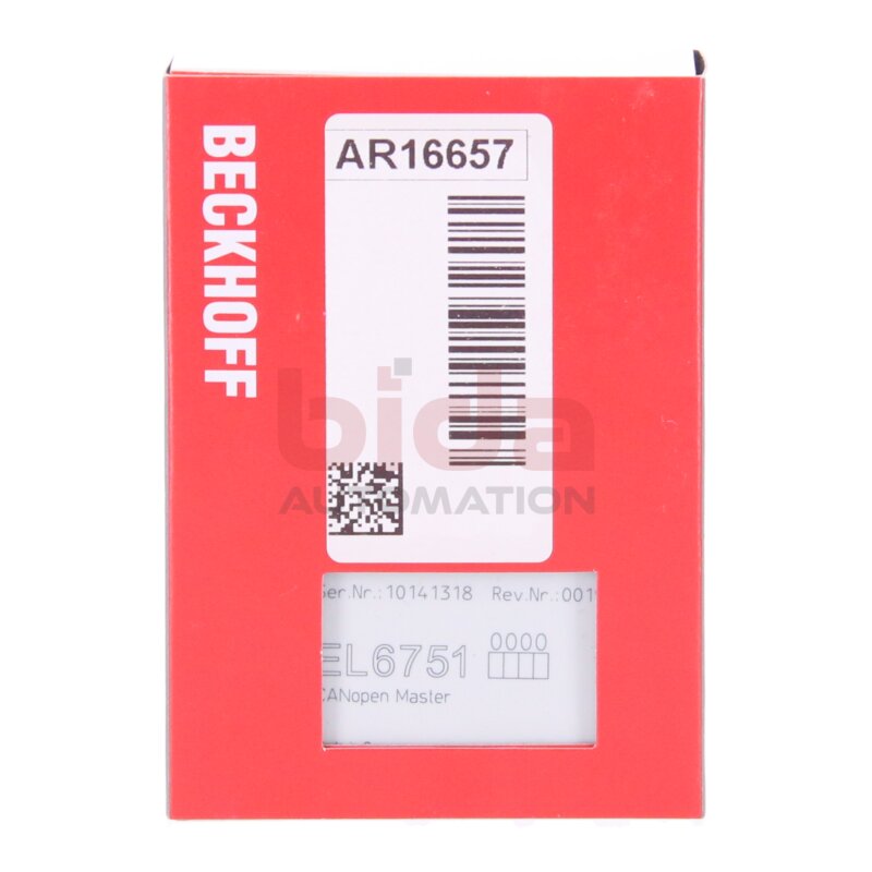 Beckhoff EL6751 EtherCAT-Klemme