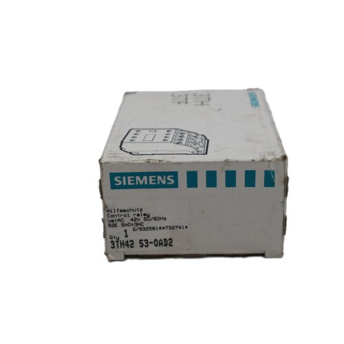 Siemens 3TH42 53-0AD2 Hilfssch&uuml;tz Sch&uuml;tz auxillary contactor 42V 50/60Hz