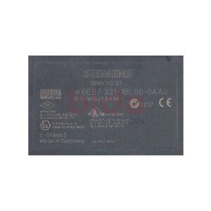Siemens 6ES7321-1BL00-0AA0 / 6ES 7321-1BL00-0AA0...