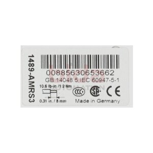Allen Bradley 1489-AMRS3 Signalkontakt Signal contact