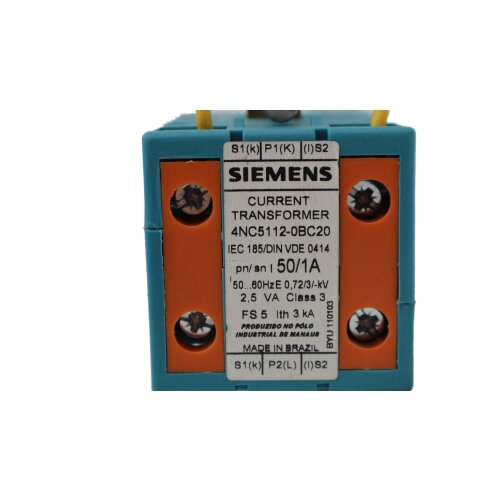 Siemens 4NC5112-0BC20 / 4NC5 112-0BC20 Stromwandler current transformer