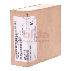 Siemens 6ES7331-7KF02-0AB0 / 6ES7 331-7KF02-0AB0 SIMATIC...