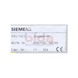 Siemens Sinec H1 SSV 102 Schnittstellenvervielfacher...