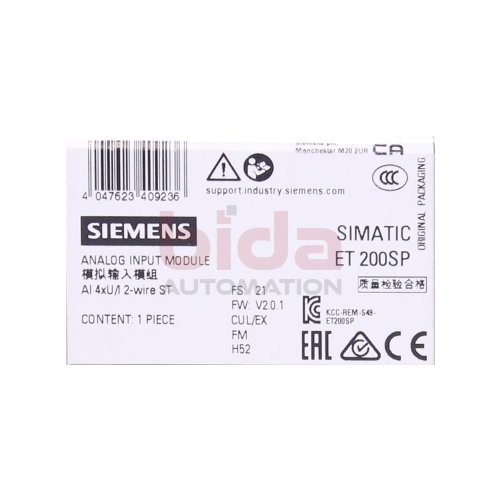 Siemens 6ES7134-6HD01-0BA1 / 6ES7 134-6HD01-0BA1 Eingangsmodul / Input Module