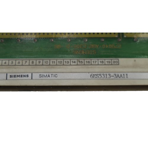 Siemens Simatic S5 6ES5313-3AA11/ 6ES5 313-3AA11 Regelkarte interface Platine Karte board