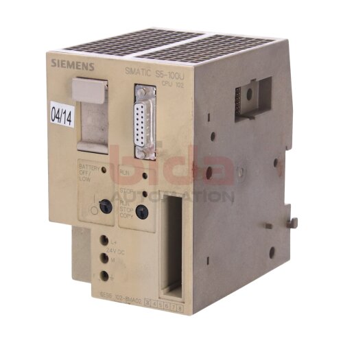 Siemens 6ES5 102-8MA02 / 6ES5102-8MA02 Simatic S5 CPU