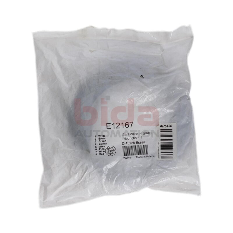 ifm electronic E12167 Kabel Kabeldose gerade cable