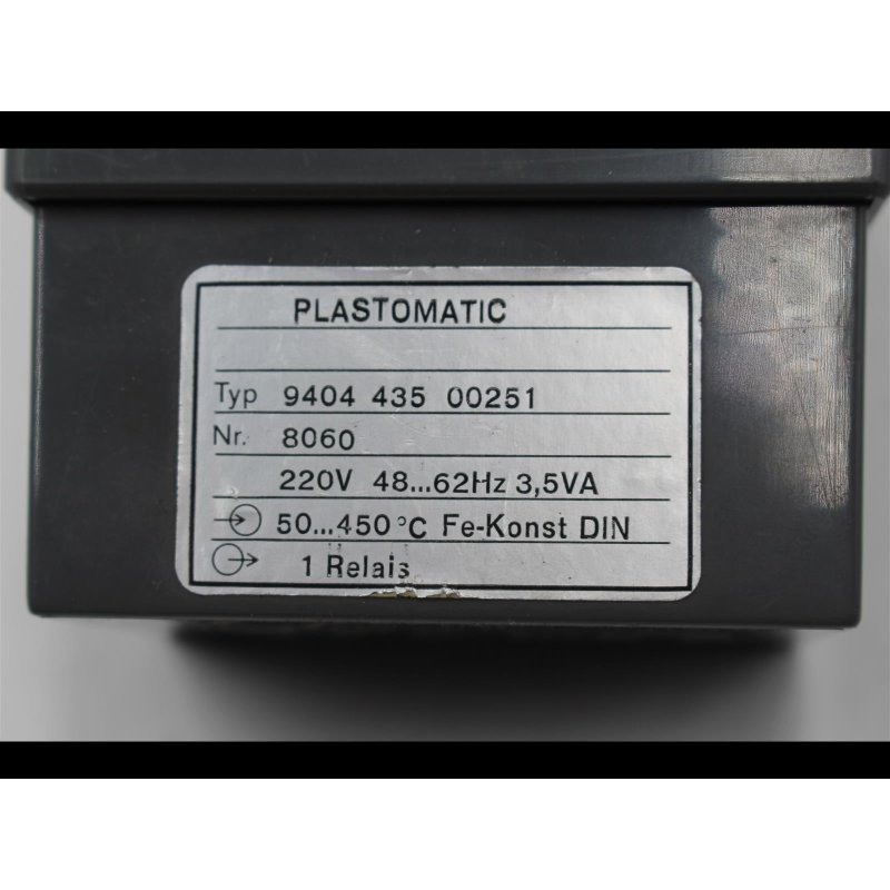 Philips Plastomatic 9404 435 00251 Temperaturregler thermostat 50 - 450°C