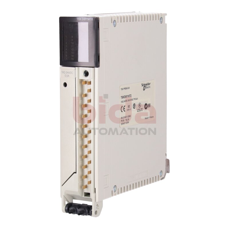 Schneider TSXDSY16T2 Diskretes Ausgangsmodul Modicon Premium, 16 O, Halbleiterrelais / Discrete output module Modicon Premium, 16 O, solid state relay 24 V