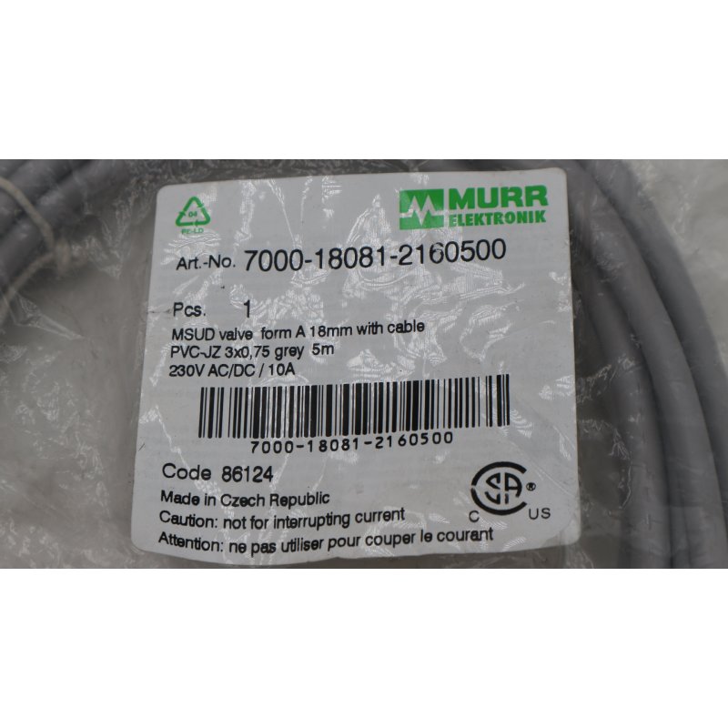 Murr Elektronik 7000-18081-2160500 Sensor-Aktor-Kabel sensor actuator cable MSUD