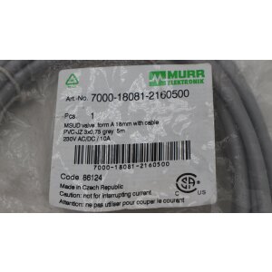 Murr Elektronik 7000-18081-2160500 Sensor-Aktor-Kabel...