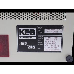 KEB Combivert 14.56.210 Inverter Umrichter Drives...