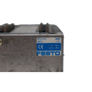 Festo CPV-14-VI Ventilinsel 18210 + CPV-14-VI-P8 163897...