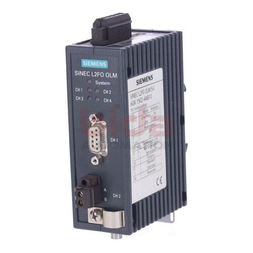 Siemens 6GK1502-4AB10 / 6GK1 502-4AB10 SIMATIC NET OLM/S4 (A2) F&Uuml;R PROFIBUS OPTICAL