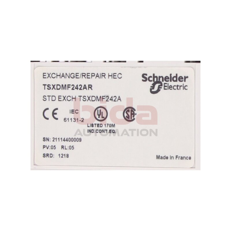 Telemecanique TSXDMF242AR (TSXDMF242A) Speicherprogrammierbare Steuerung Programmable logic controller