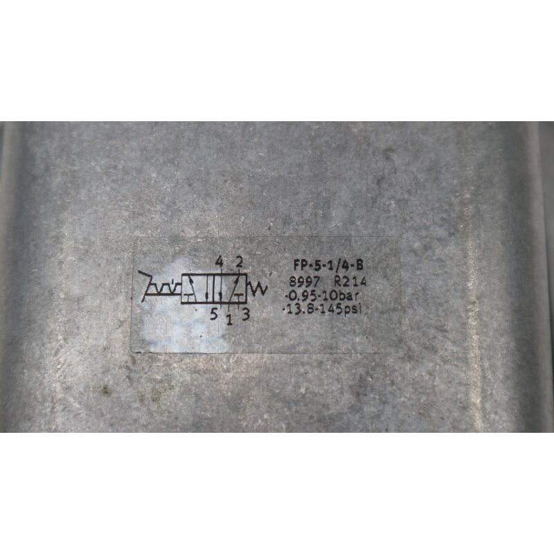 Festo FP-5-1/4-B Fu&szlig;rastventil 8997 Fu&szlig;ventil Ventil foot valve Pneumatikventil