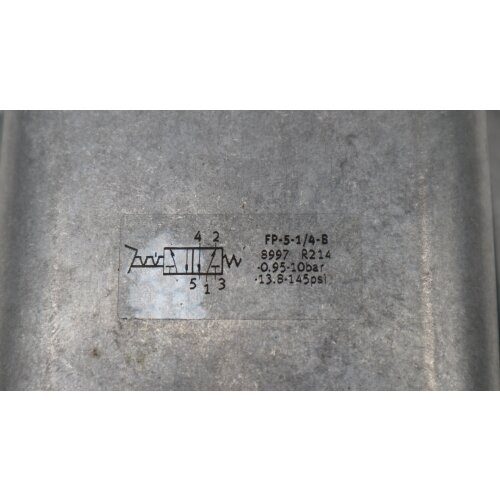 Festo FP-5-1/4-B Fu&szlig;rastventil 8997 Fu&szlig;ventil Ventil foot valve Pneumatikventil