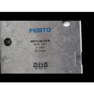 Festo MFH-5/3G-3/8-B Magnetventil Nr. 19707 Ventil...