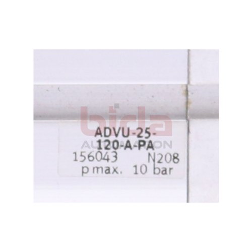 Festo ADVU-25-120-A-PA Kompaktzylinder Nr. 156043 Zylinder compact cylinder