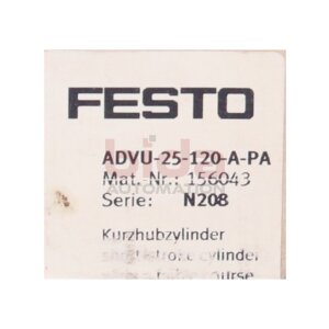 Festo ADVU-25-120-A-PA