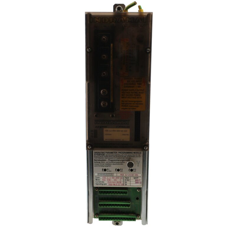 Indramat KDS 1.1-50-300-W1 Servo-Controller Power Supply Stromversorgung