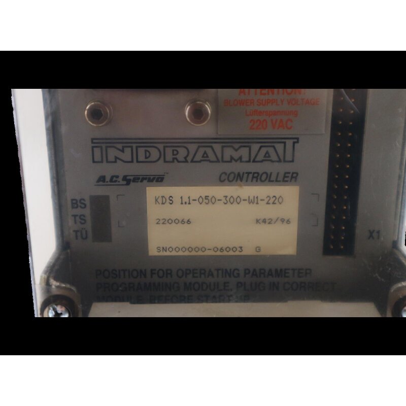 Indramat KDS 1.1-50-300-W1 Servo-Controller Power Supply Stromversorgung