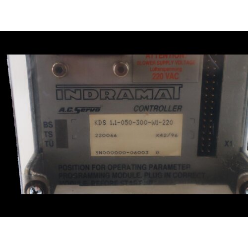 Indramat KDS 1.1-50-300-W1 Servo-Controller Power Supply Stromversorgung