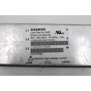 Siemens 6SL3000-0HE15-0AA0 Netz Filter Line Filter Smart...