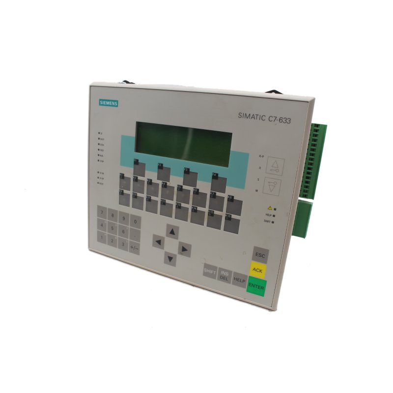 Siemens 6ES7633-1DF02-0AE3 Simatic C7-633 P Operator Panel Bedienger&auml;t