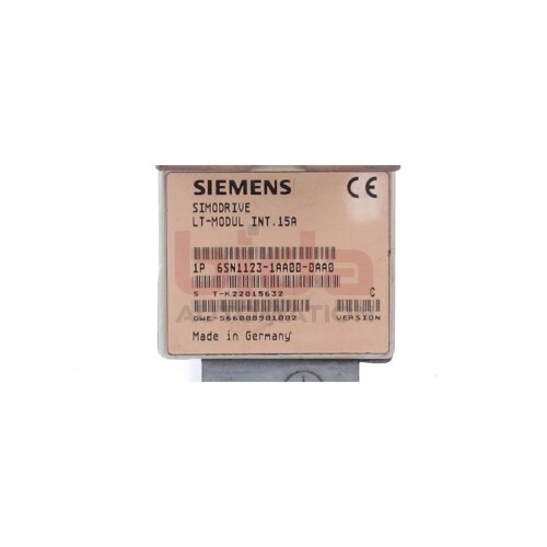 Siemens 6SN1123-1AA00-0AA0 / 6SN1 123-1AA00-0AA0  SIMODRIVE 611 Leistungsmodul /  SIMODRIVE 611 power module