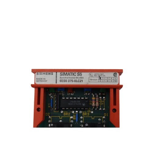 Siemens 6ES5 375-0LC21 Simatic S5 Submodul Memory Card Karte