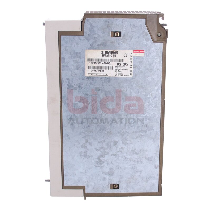 Siemens 6ES5951-7ND51 / 6ES5 951-7ND51 SIMATIC S5 Stromversorgung 951 Power supply