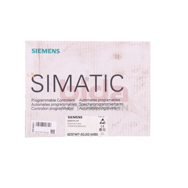 Siemens 6ES7467-5GJ02-0AB0 / 6ES7 467-5GJ02-0AB0 SIMATIC S7-400, Anschalt.