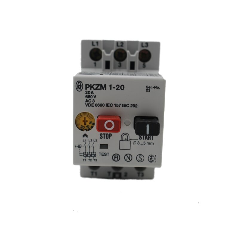 Moeller PKZM 1-20 Motoschutzschalter Motor Protection Switch