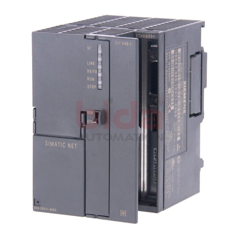 Siemens 6GK7343-1EX11-0XE0 / 6GK7 343-1EX11-0XE0 Kommunikationsprozessor / Communication processor 24V 0,6A