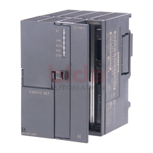 Siemens 6GK7343-1EX11-0XE0 / 6GK7 343-1EX11-0XE0 Kommunikationsprozessor / Communication processor 24V 0,6A