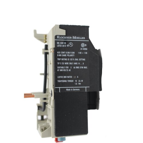 Kl&ouml;ckner Moeller Z00-10 Motorschutzrelais Motor Protection Relay