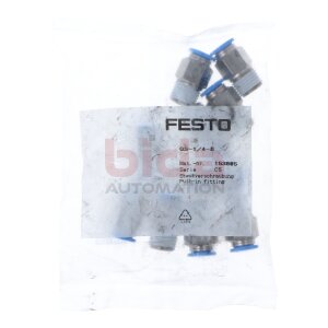Festo QS-1/4-8 15300 Steckverschraubung Push-in fitting