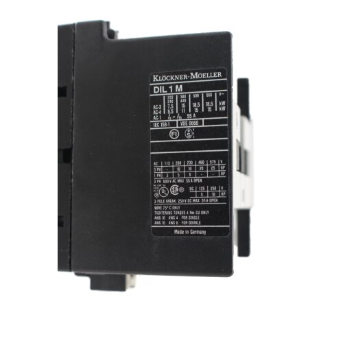Kl&ouml;ckner Moeller DIL1M Leistungssch&uuml;tz Power Contactor
