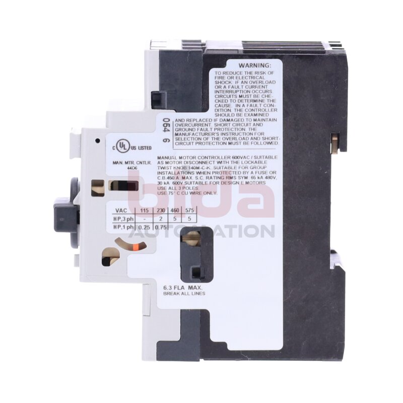 Allen Bradley 140M-D8N-B63 Motorschalter Leistungsschalter f&uuml;r Starter Motor Circuit Protector
