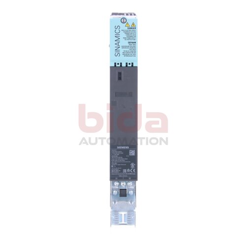 Siemens 6SL3120-2TE21-0AD0 / 6SL3 120-2TE21-0AD0 SINAMICS S120 Double Motor Module 600VDC 400V 9A